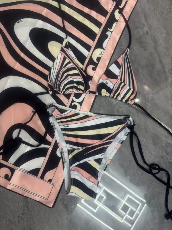 Pucci Swimwear with Scarf - Image 2