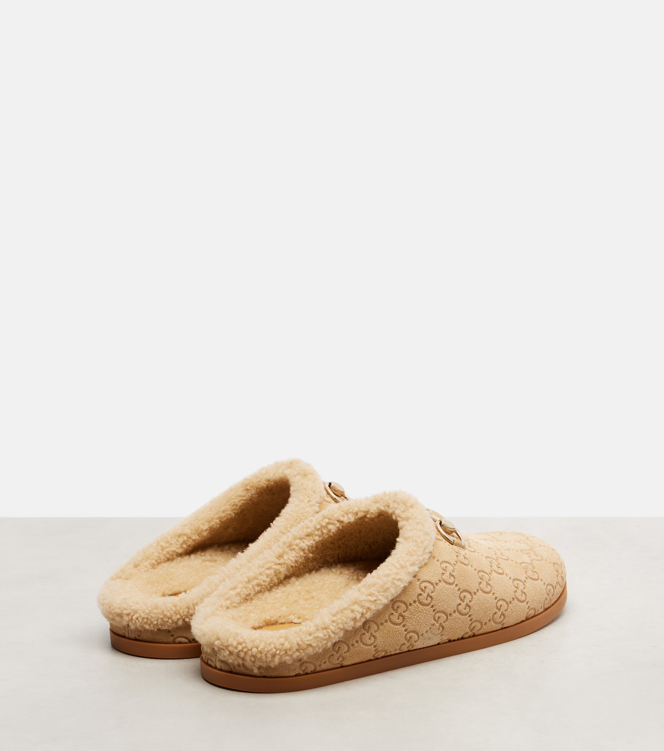 Gucci Fuzzy Clogs only on The Little Yellow App