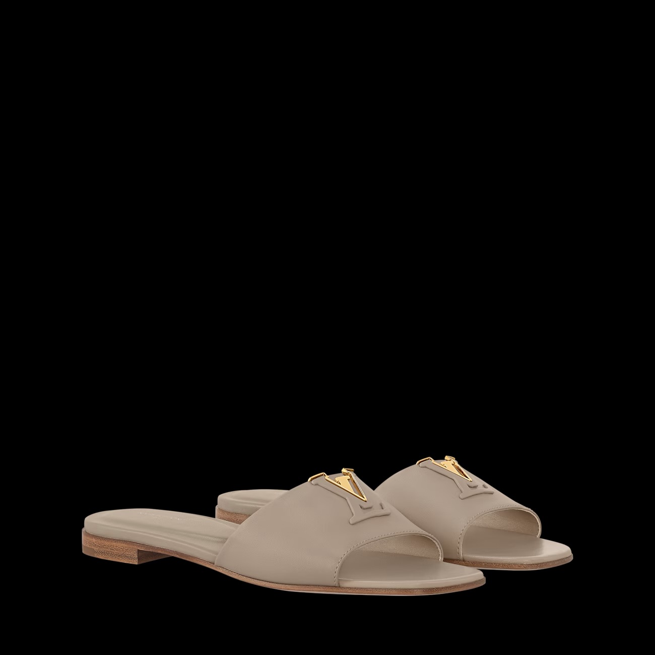 LV Flat Sandals - Image 4