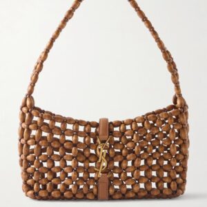 YSL WOODEN BAG ON THE LITTLE YELLOW APP